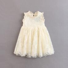 Shein Girls Flower Embroidered Tulle Dress