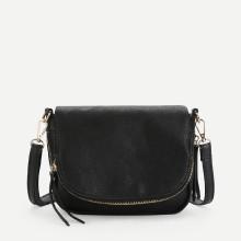 Shein Zipper Around Flap Bag