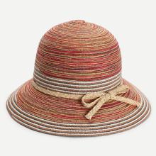 Shein Braided Bow Tie Band Straw Hat