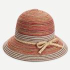 Shein Braided Bow Tie Band Straw Hat