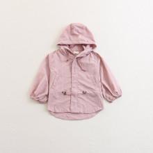 Shein Girls Drawstring Hoodie Jacket