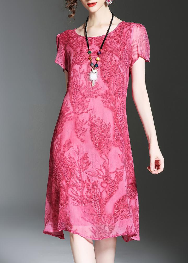 Shein Trees Print Shift Dress