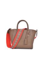 Shein Wide Tape Strap Winged Tote Bag