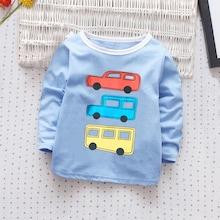 Shein Toddler Boys Car Print Tee