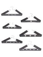 Shein Black Studded Faux Leather Choker Neckalce Set