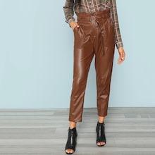 Shein Side Pocket Belted Pants