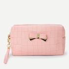 Shein Bow Decorated Pouch With Wristlet