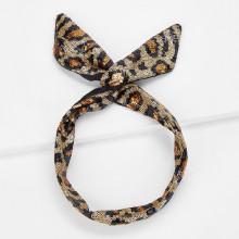 Shein Leopard Pattern Sequin Headband