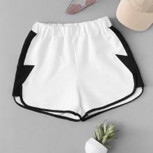 Shein Two Tone Dolphin Shorts
