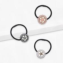 Shein Girls Beer Cap Decorated Hair Tie 3pcs