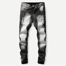 Shein Men Make Old Skinny Jeans
