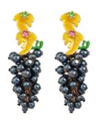 Shein Darkblue Grape Hanging Earrings