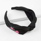 Shein Flower Detail Knot Headband
