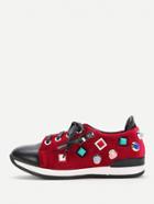 Shein Studded Decorated Lace Up Trainers