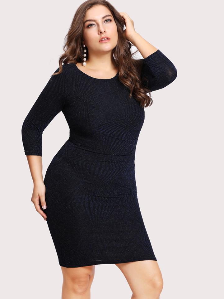 Shein Glitter Bodycon Dress