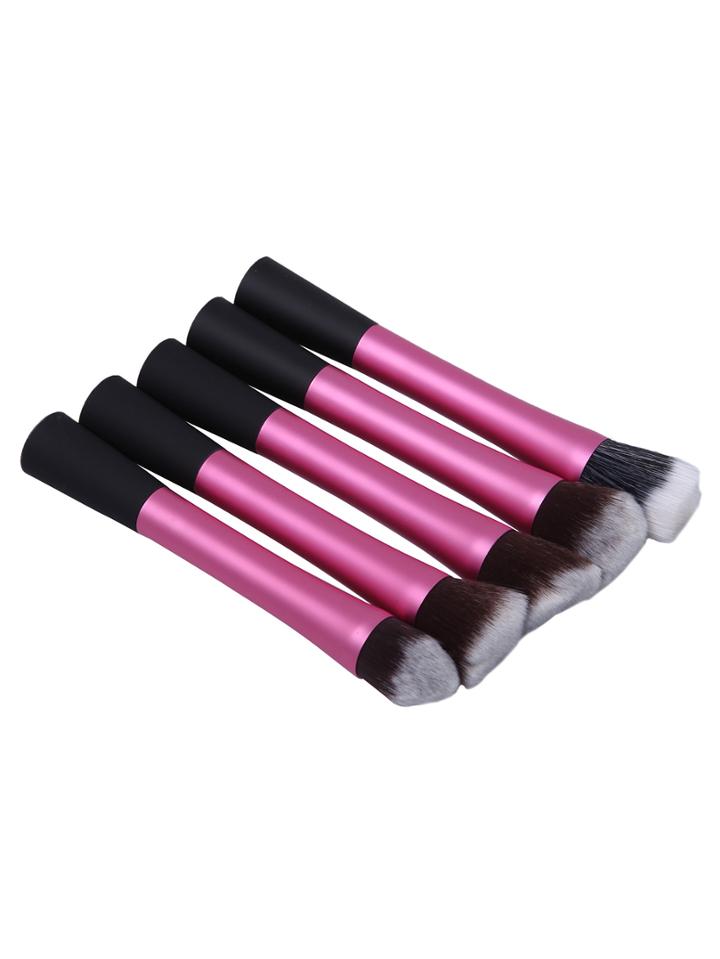 Shein Pink 5pcs Makeup Brushs