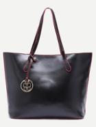 Shein Black Pu Simple Tote Bag