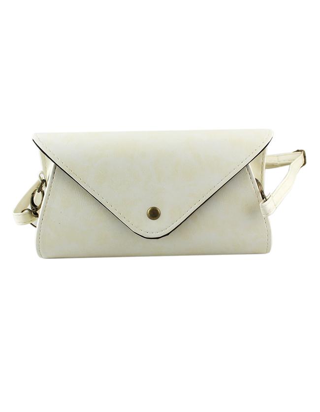 Shein Beige Pu Leather Lady Handbag