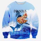 Shein 3d Printing Shark Sweatshirts