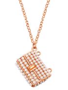 Shein Golden Beaded Bag Pendant
