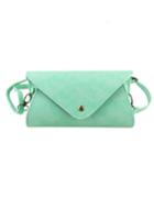 Shein Green Pu Leather Handbag