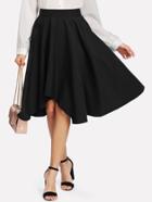 Shein Asymmetrical Swing Skirt