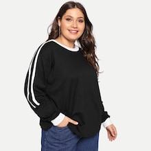 Shein Plus Colorblock Sweatshirt