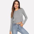 Shein Pocket Patched Marled Tee
