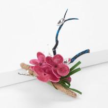 Shein Flower Decorated Hair Clip