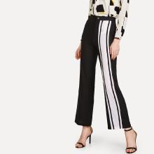 Shein Color Block Pants