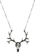 Shein Silver Deer Chain Necklace