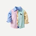 Shein Toddler Boys Color Block Shirt
