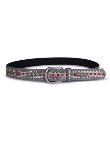 Shein Embroidery & Studd Decorated Belt