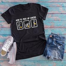Shein Letter And Animal Print Tee