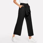 Shein Wide Leg Solid Pant