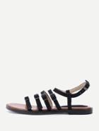 Shein Buckle Design Strappy Flat Sandals