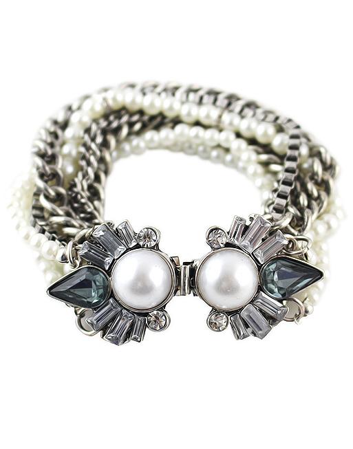 Shein Bead Multilayers Chain Bracelet