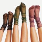 Shein Metal Ball Detail Ankle Socks 3pairs