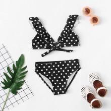 Shein Girls Polka Dot Bikini Set