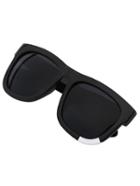 Shein Black Thick Arms Classic Sunglasses