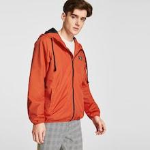 Shein Men Patched Detail Windbreaker Jacket