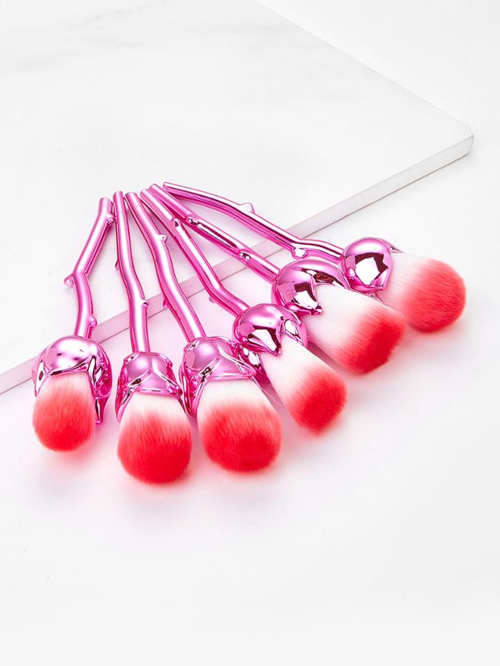Shein Flower Shaped Makeup Brush 6pcs