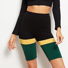 Shein Cut And Sew Cycling Shorts