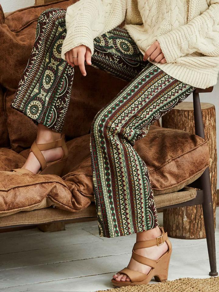 Shein Tribal Print Pants