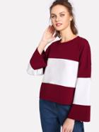 Shein Cut And Sew Drop Shoulder Blouse