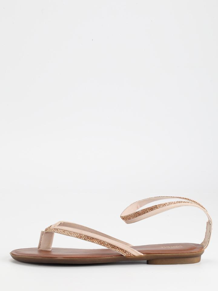Shein Pink Flat Flip Sandals