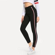 Shein Ribbon Contrast Jeans