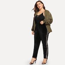 Shein Plus Sequin Panel Pants