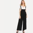 Shein Ring Detail Adjustable Strap Palazzo Jumpsuit