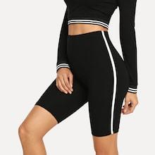 Shein Striped Side Cycling Shorts